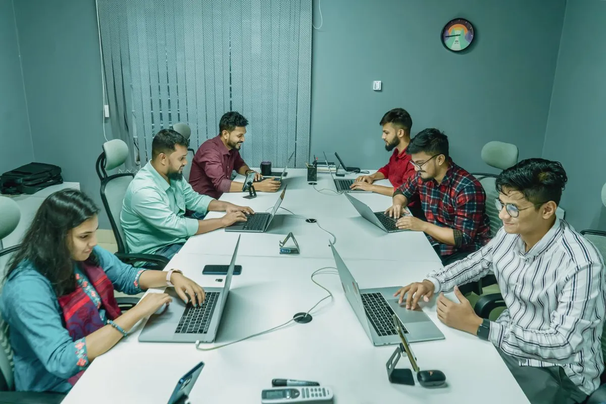 AnyPlace team delivering end-to-end IT services from software builds to growth marketing
