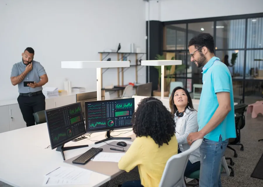 Business professionals across fintech, healthcare, retail and logistics industries